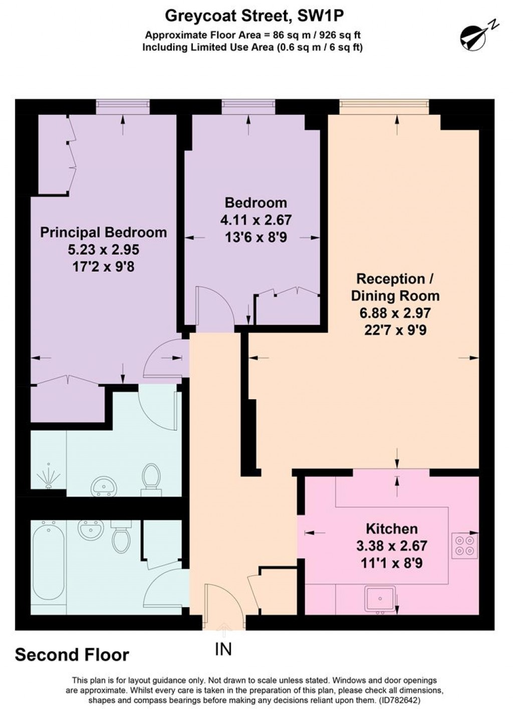 Floorplans For Greycoat House, 27 Greycoat Street, London