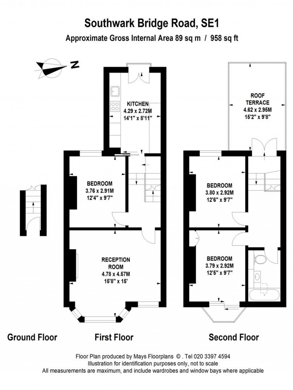 Floorplans For Southwark Bridge Road, London