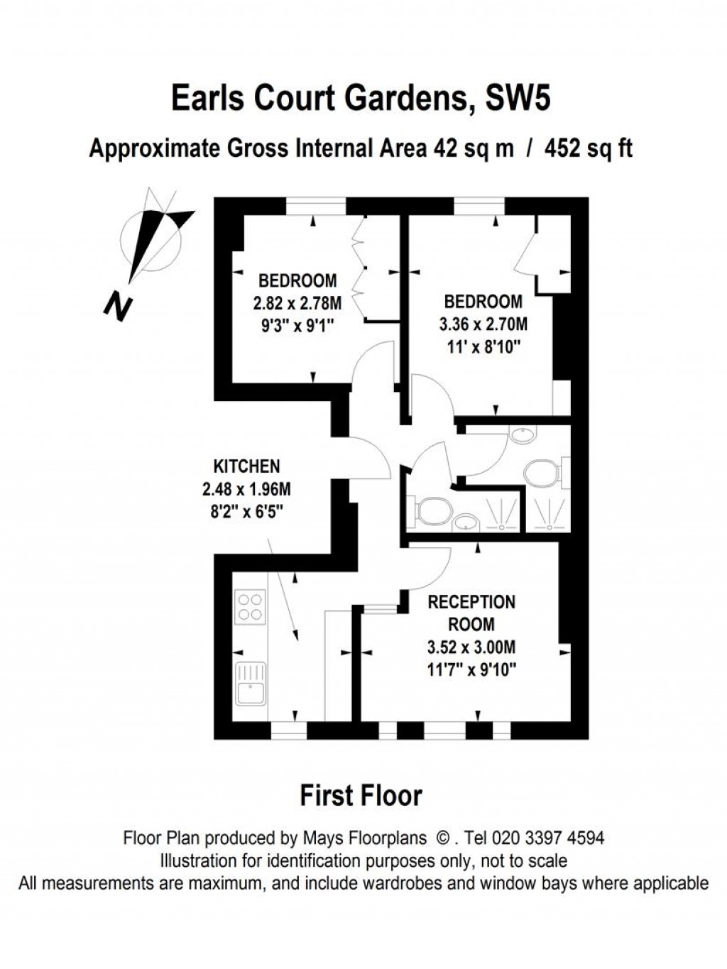Floorplans For 35 Earls Court Gardens, London