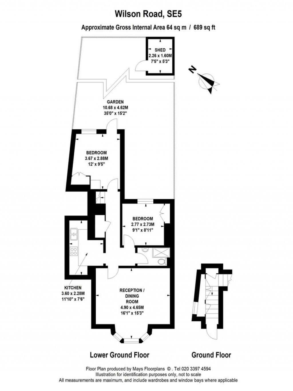 Floorplans For Wilson Road, London