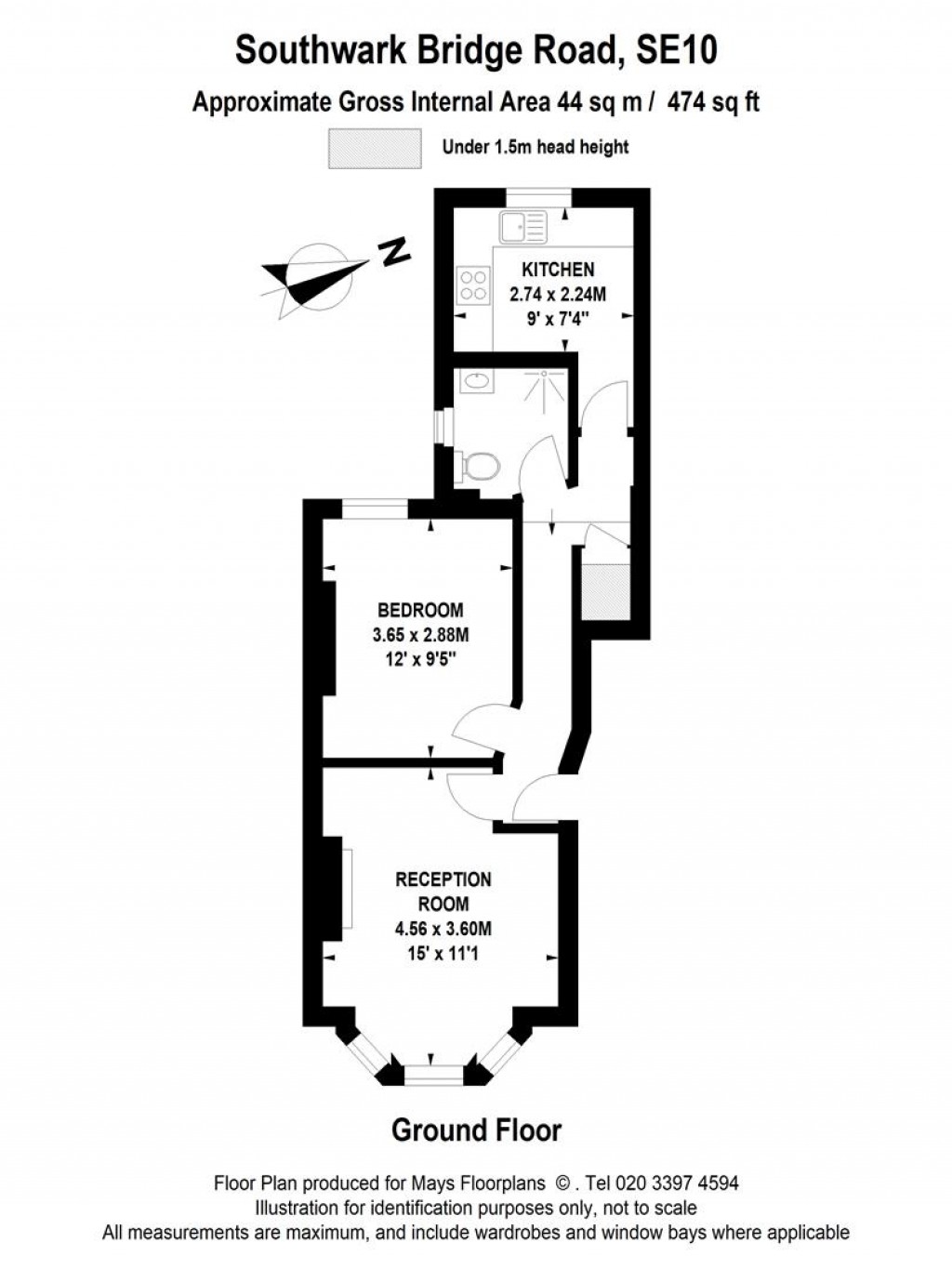Floorplans For Southwark Bridge Road, London
