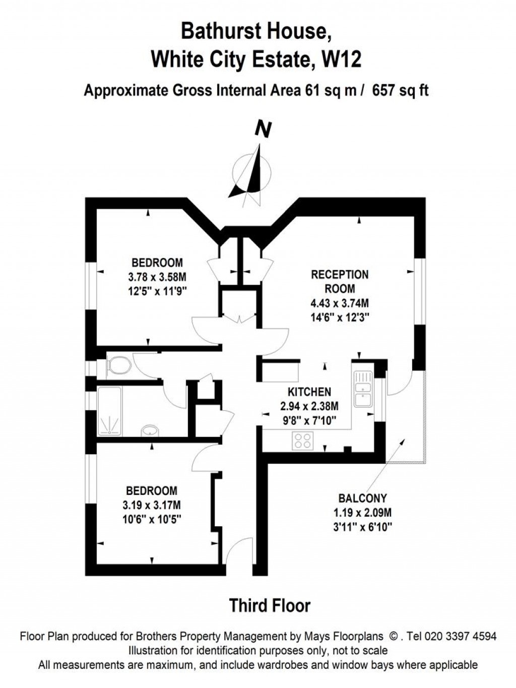 Floorplans For Bathurst House, London