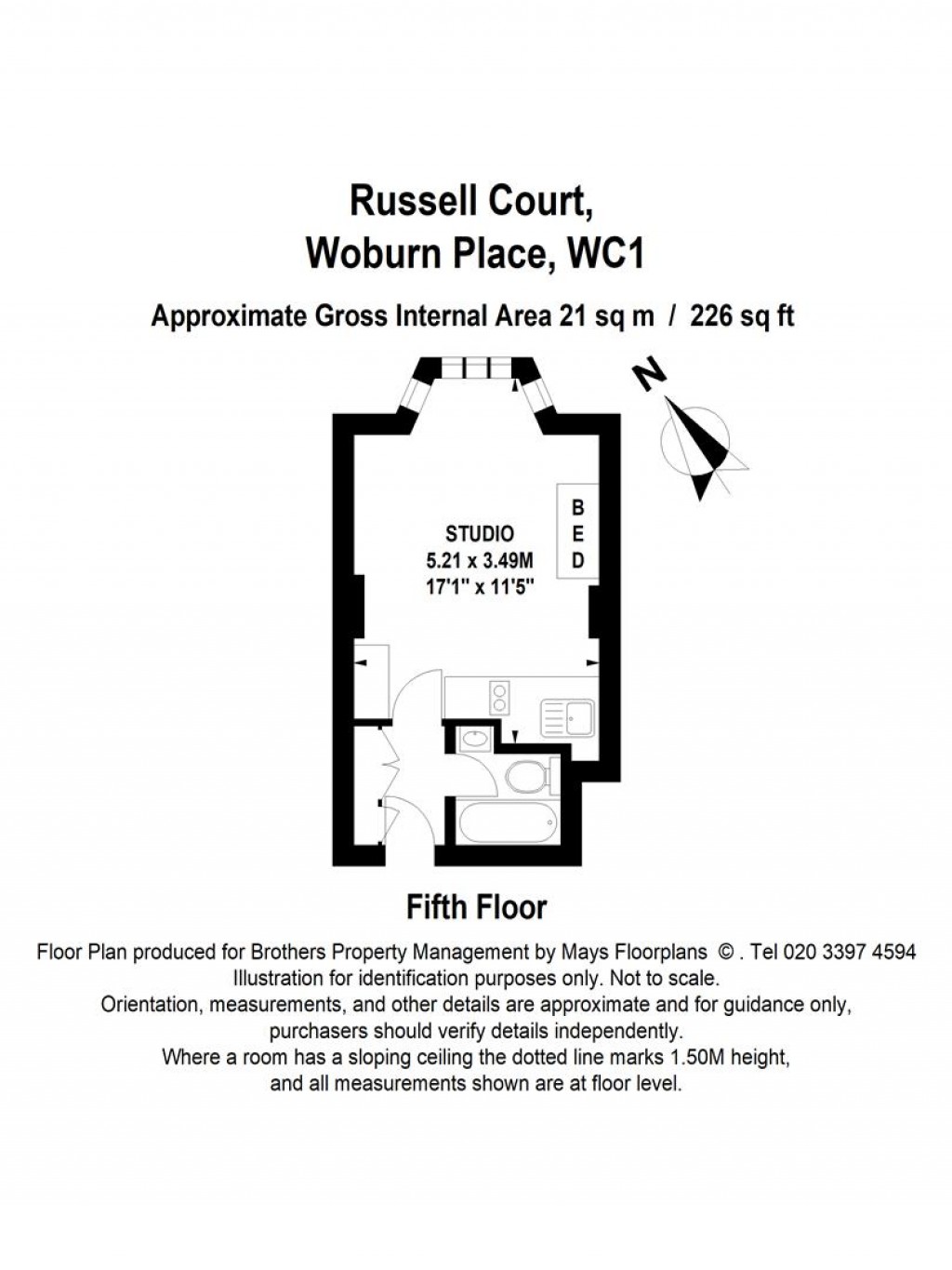 Floorplans For Russell Court, London